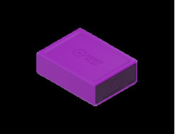 RNG DICEBOX BARD PUPLE